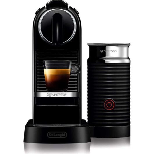 DeLonghi De'longhi Nespresso Citiz & Aeroccino Black