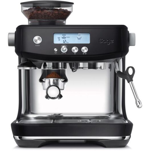 SAGE the Barista Pro SES878 Bean to Cup Coffee Machine - Black Truffle