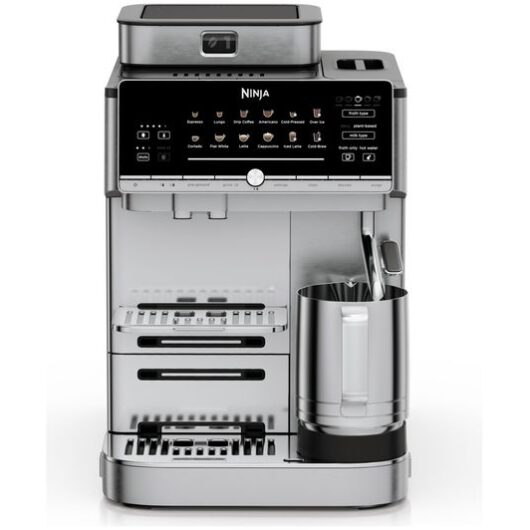 NINJA AutoBarista Pro AE1052UK Bean to Cup Coffee Machine with Thermal Carafe - Stainless Steel