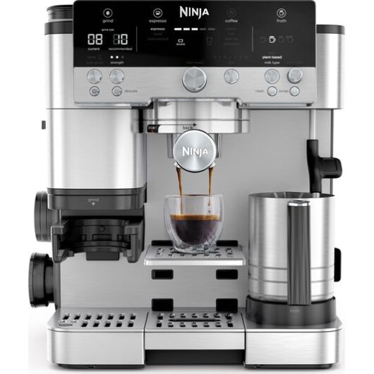 NINJA Luxe Cafe Premier Series ES601UK Bean to Cup Coffee Machine - Silver & Black