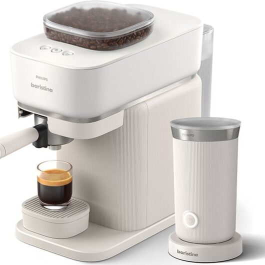 PHILIPS Baristina BAR303/00 Bean to Cup Coffee Machine - White