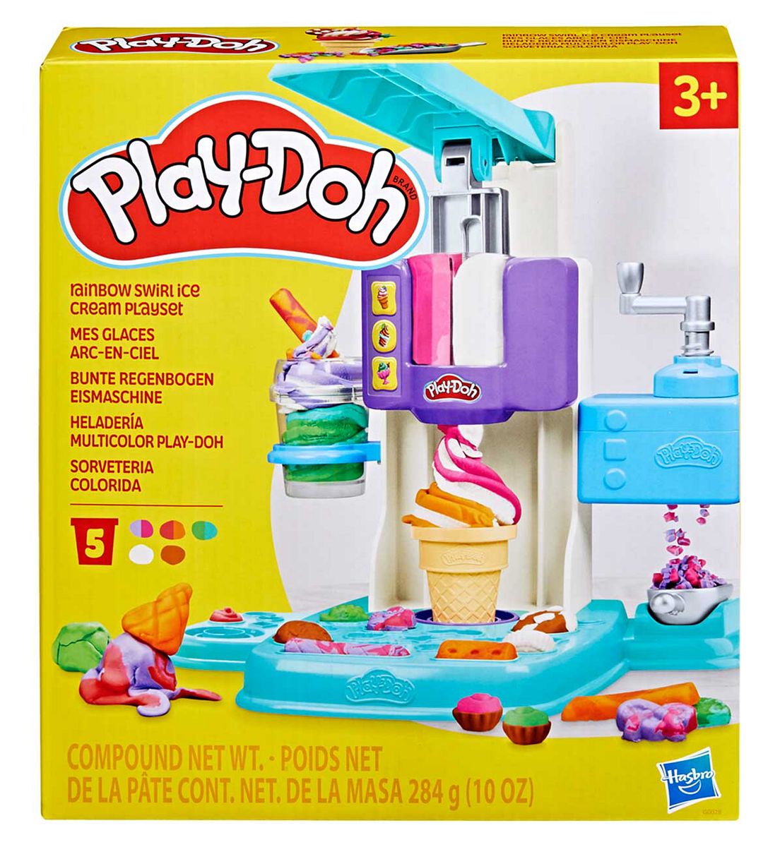 Play Doh Play-Doh Rainbow Swirl Ice Cream Playset