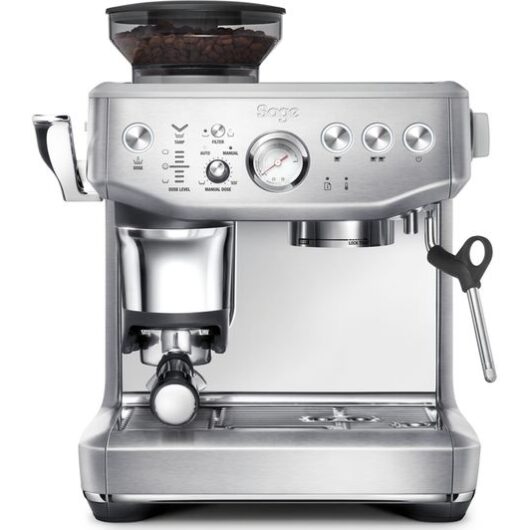 SAGE The Barista Express Impress SES876 Bean to Cup Coffee Machine - Stainless Steel