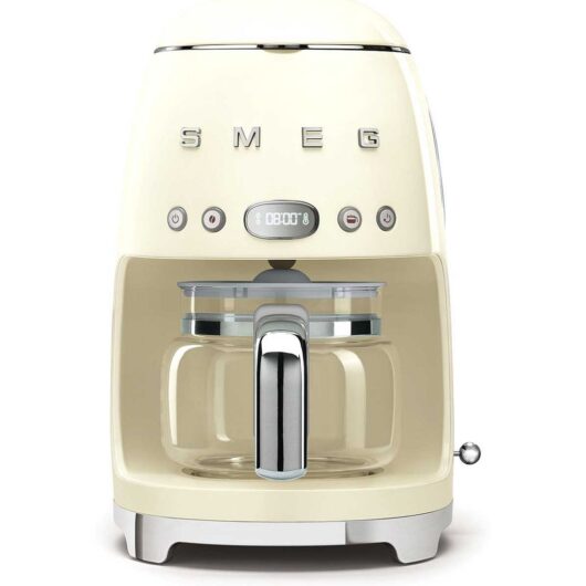 Smeg Drip Coffee Machine Cream